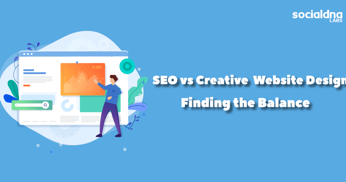 How to find a balance between SEO and creative website design?
